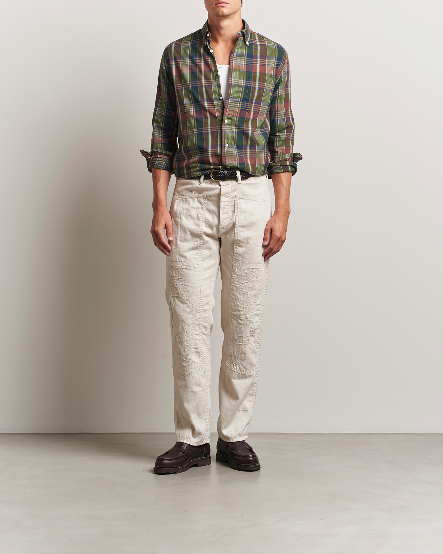 Herre | Bukser | RRL | Dempsey Carpenter Pants Off White