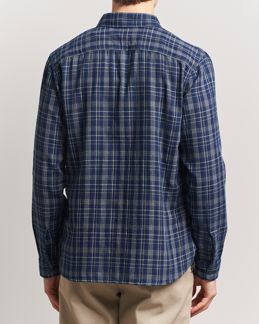 Herre | Skjorter | RRL | Matlock Double Pocket Shirt Indigo Plaid