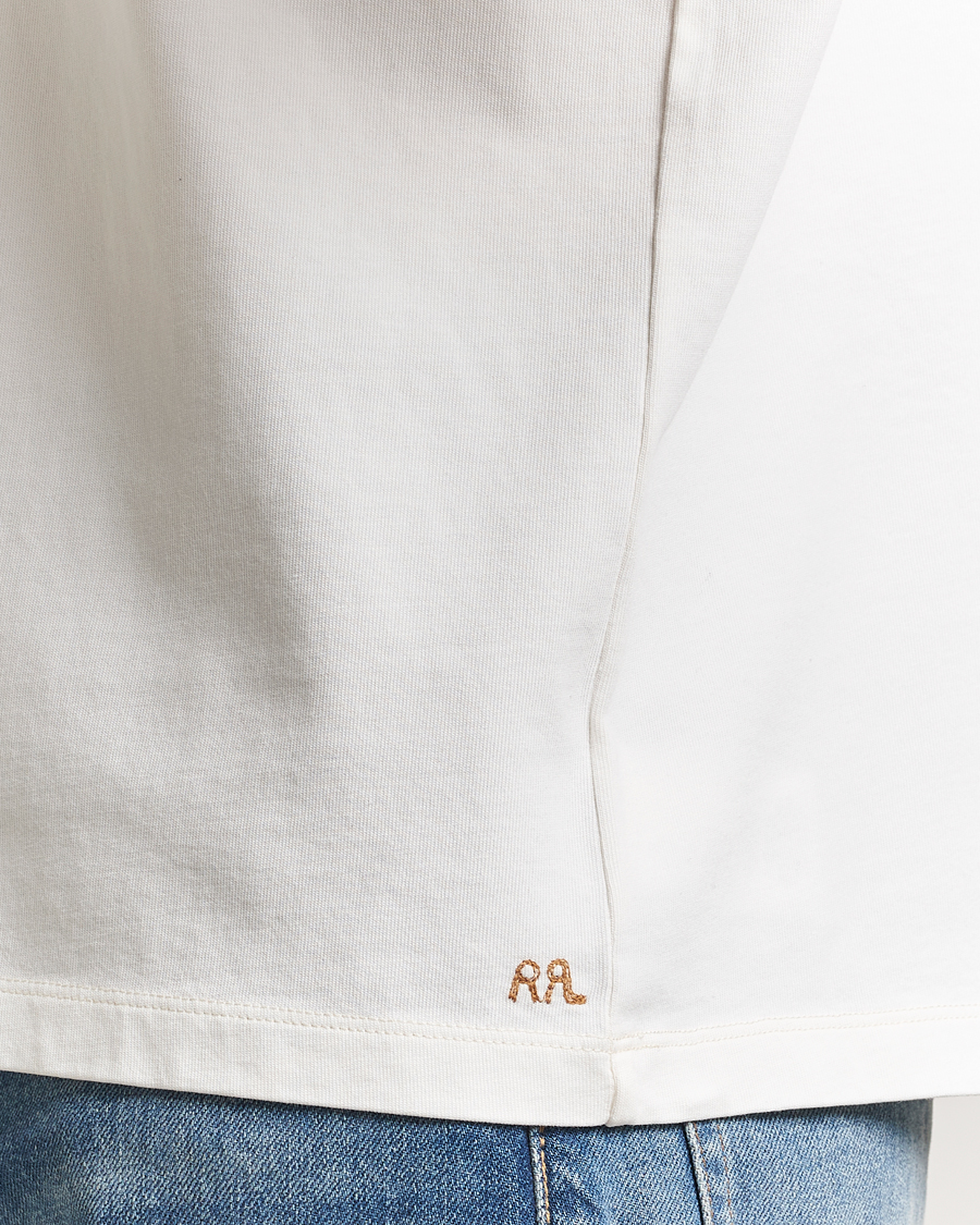 Herre | T-Shirts | RRL | Heavy Weight Tee Warm White