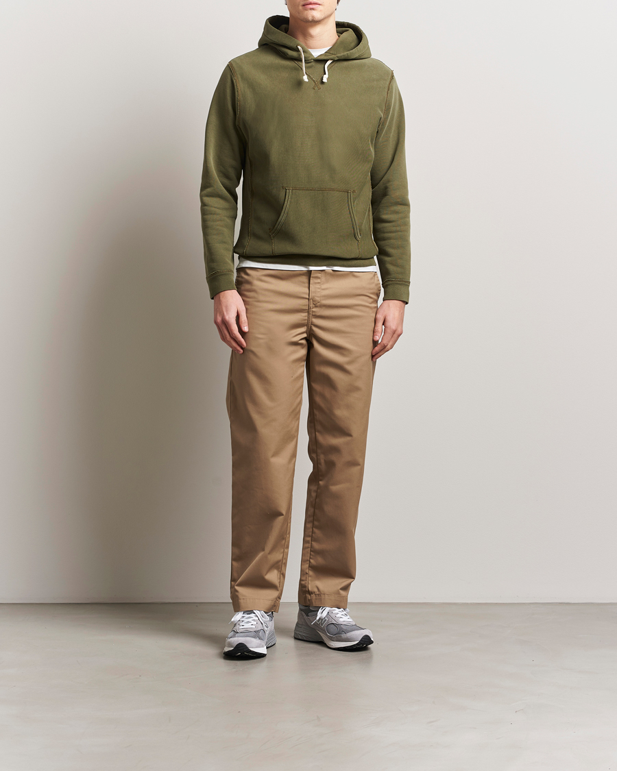 Herre | Gensere | RRL | Hooded Sweatshirt Olive