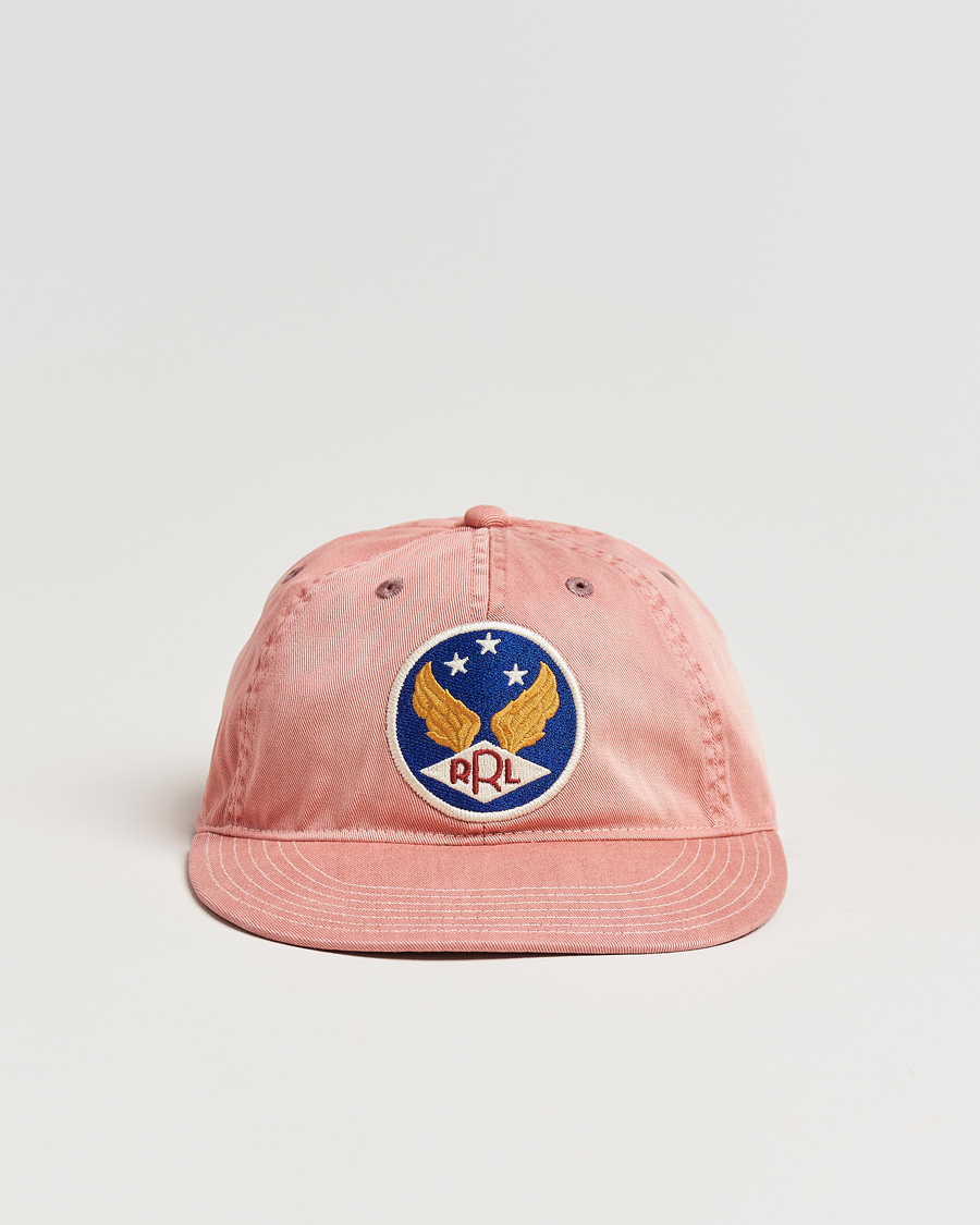 Herre | RRL Garment Dyed Ball Cap Faded Red | RRL | Garment Dyed Ball Cap Faded Red