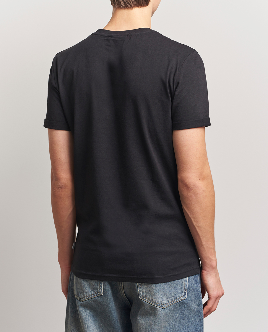 Herre | T-Shirts | LES DEUX | Nørregaard Tonal T-Shirt Black