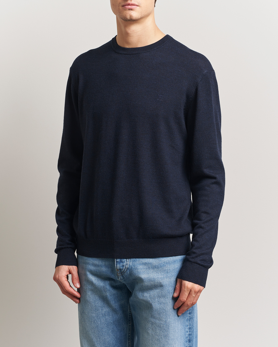 Herre | Gensere | LES DEUX | Greyson Merino Knit Dark Navy