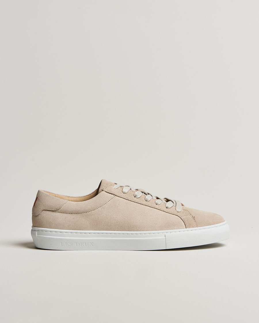 Herre | Sneakers | LES DEUX | Theodor Suede Sneakers Ivory