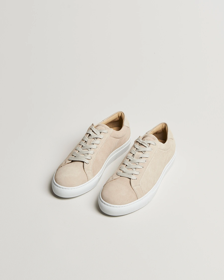 Herre | Sneakers | LES DEUX | Theodor Suede Sneakers Ivory