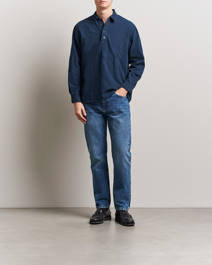 Herre | Jeans | Jeanerica | TM005 Tapered Jeans Ring Spun Mid Blue