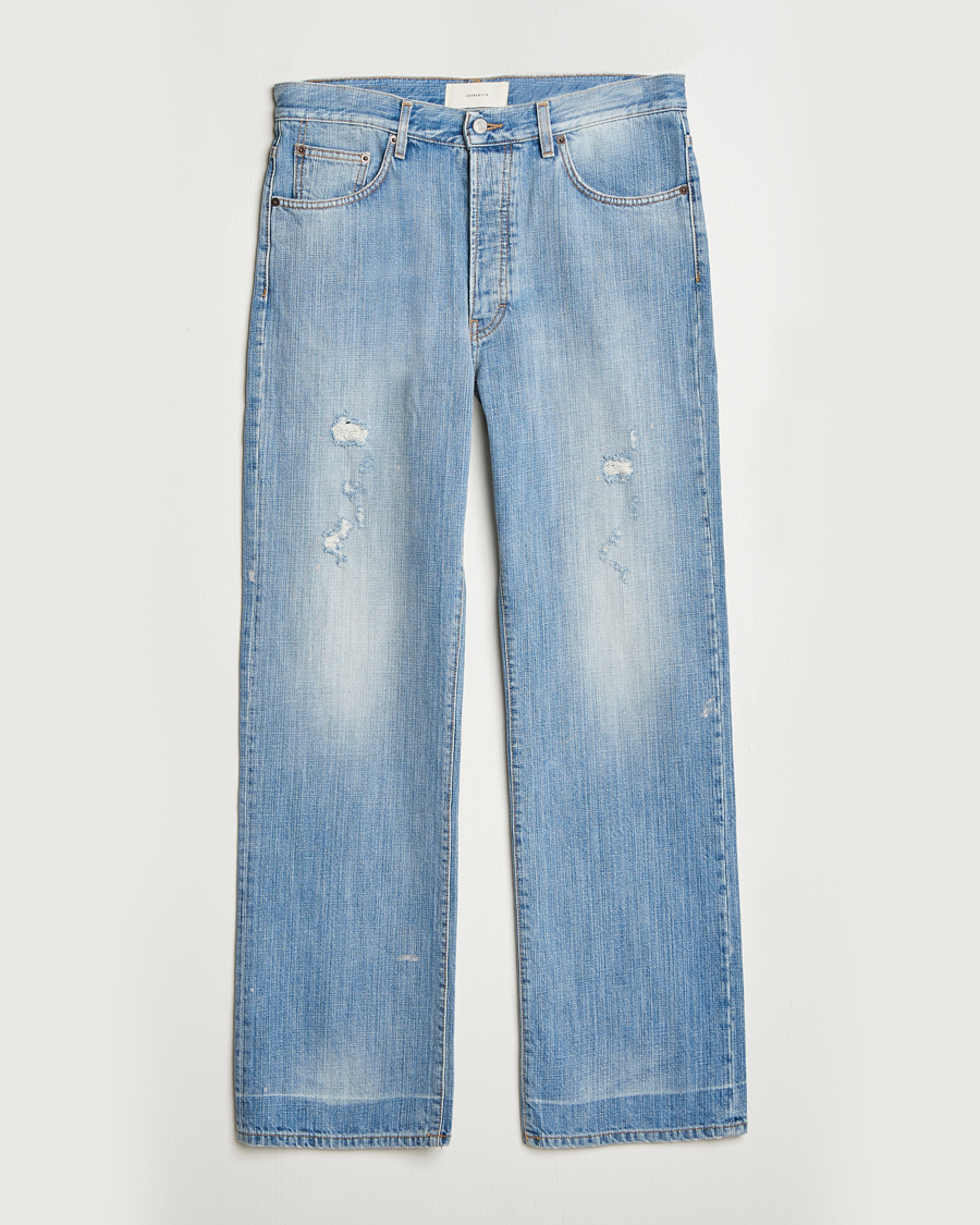 Herre | Jeans | Jeanerica | VM009 Vega Jeans Light Blue Righe