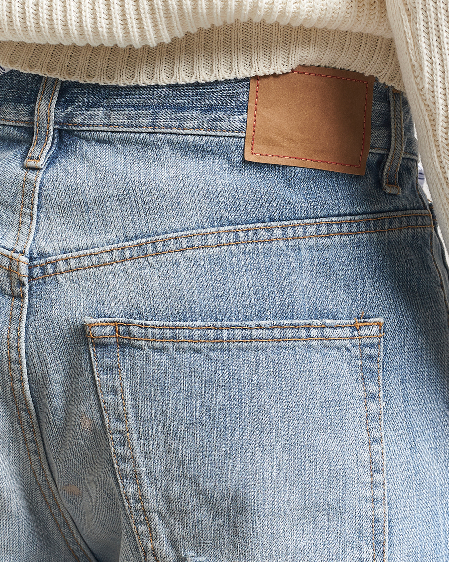 Herre | Jeans | Jeanerica | VM009 Vega Jeans Light Blue Righe