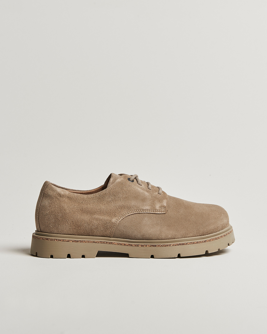 Herre | Derbys | BIRKENSTOCK | Highwood Suede Derby Taupe