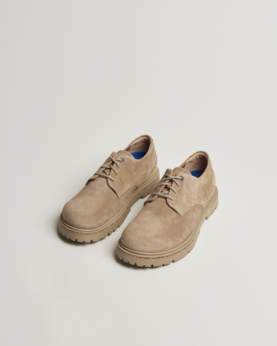 Herre | Derbys | BIRKENSTOCK | Highwood Suede Derby Taupe