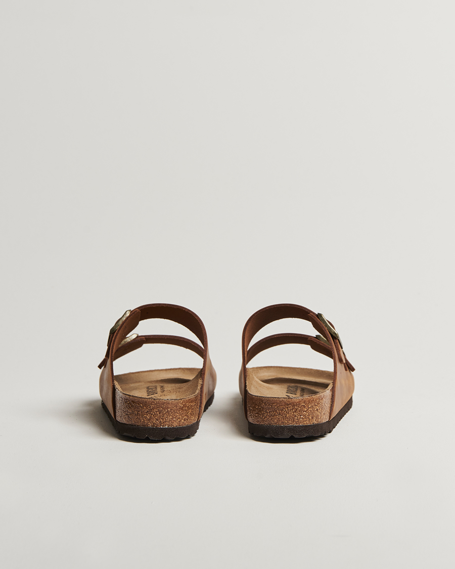 Herre | Sandaler og tøfler | BIRKENSTOCK | Arizona Classic Footbed Cognac Oiled Leather