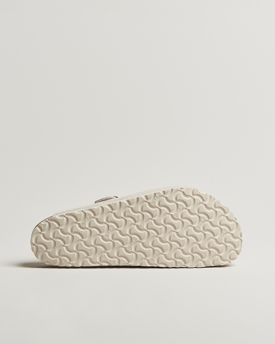 Herre | Sandaler og tøfler | BIRKENSTOCK | Boston Soft Footbed Antique White Suede