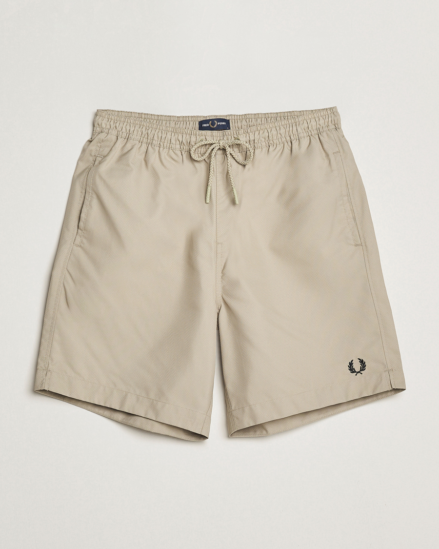Herre | Badeshorts | Fred Perry | Classic Swimshorts Warm Grey