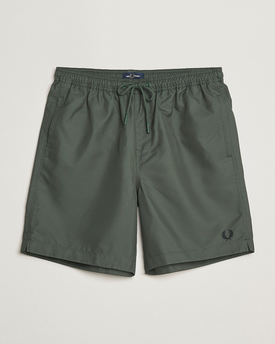 Herre | Badeshorts | Fred Perry | Classic Swimshorts Court Green S
