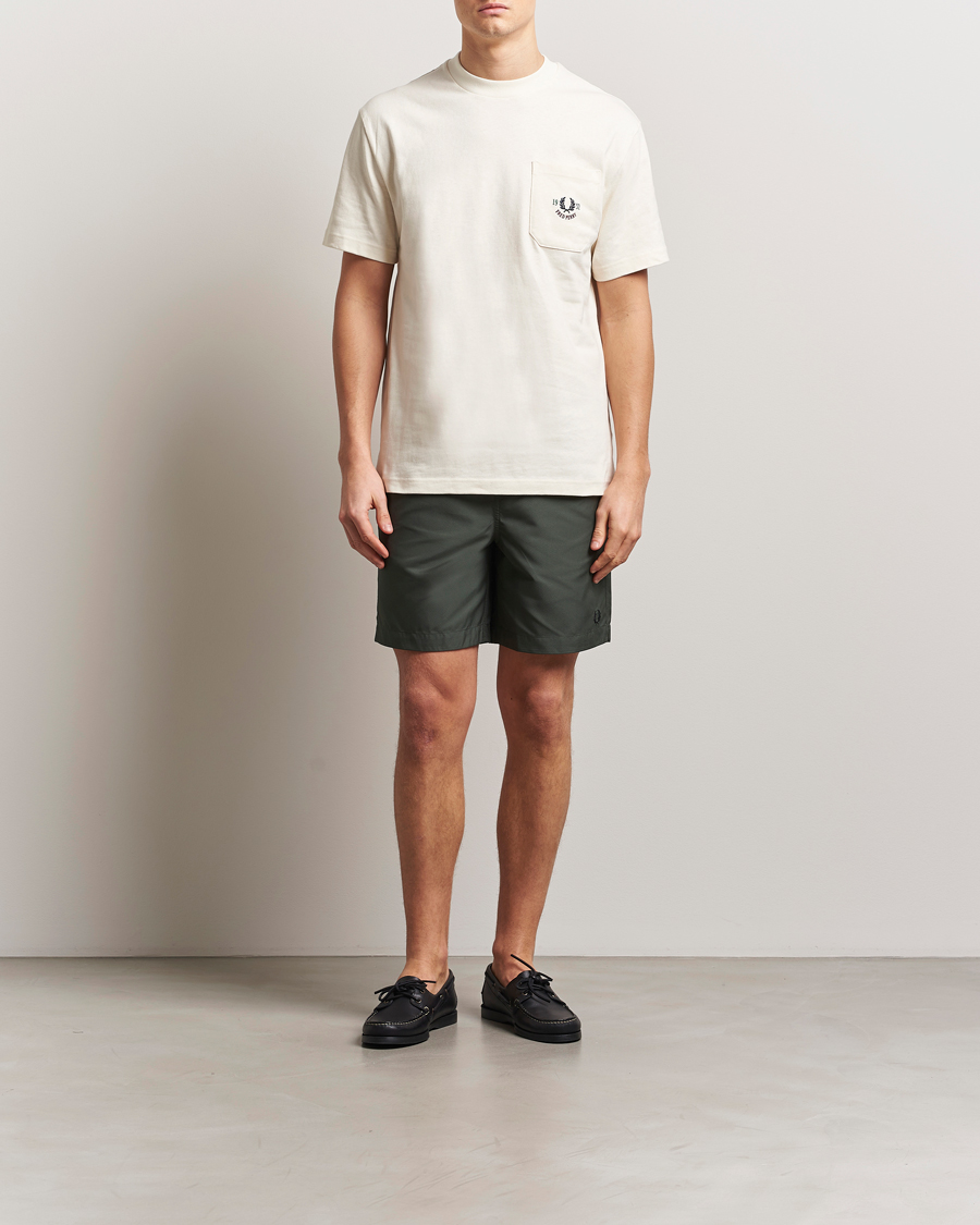 Herre | Badeshorts | Fred Perry | Classic Swimshorts Court Green S