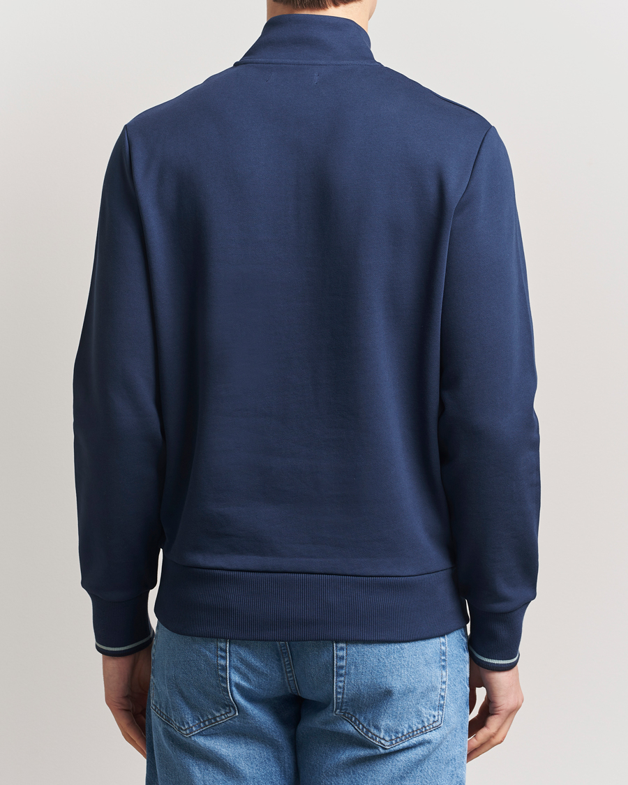 Herre | Gensere | Fred Perry | Half Zip Sweatshirt Tennis Blue
