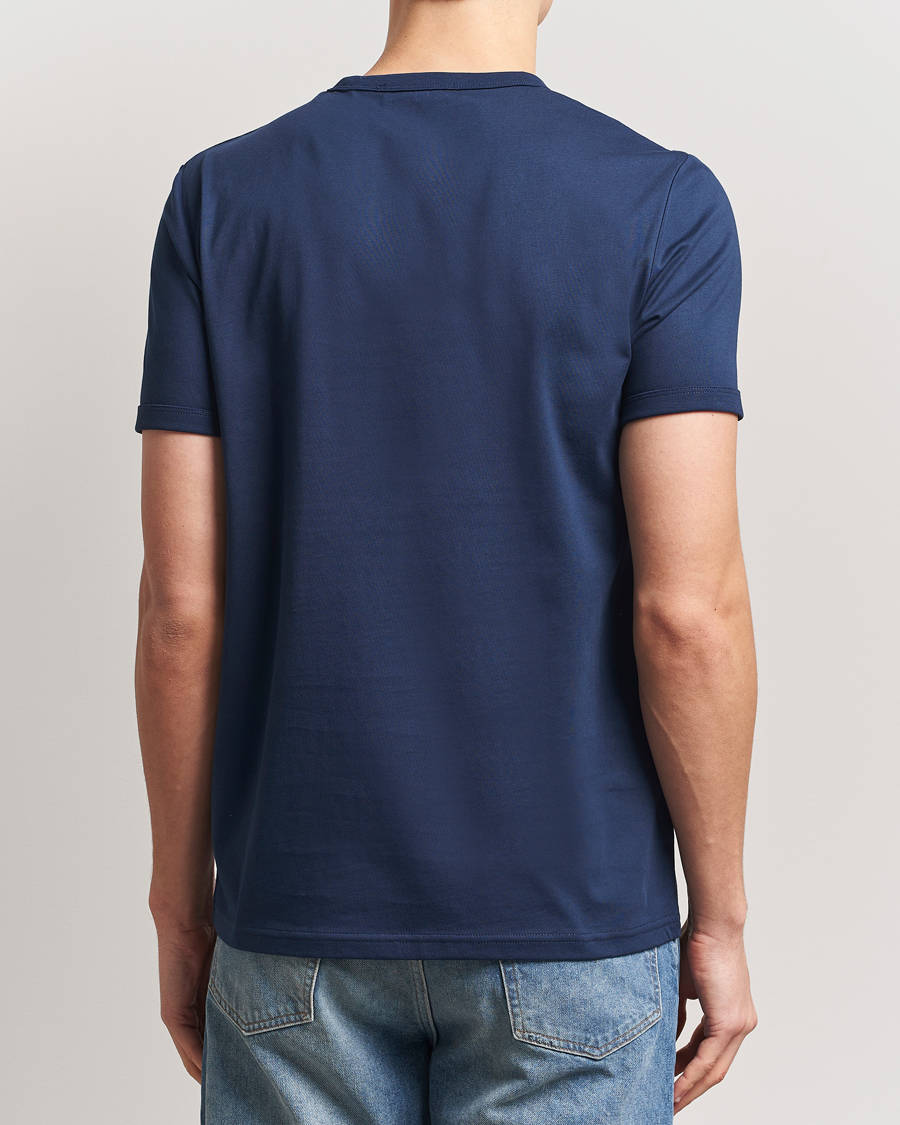 Herre | T-Shirts | Fred Perry | Ringer T-Shirt Tennis Blue