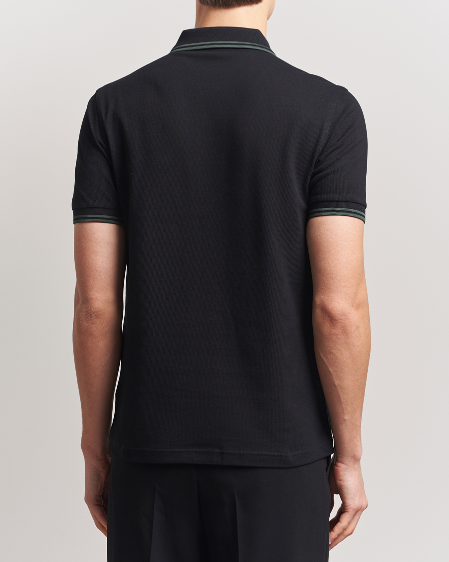 Herre | Pikéer | Fred Perry | Twin Tipped Polo Shirt Black