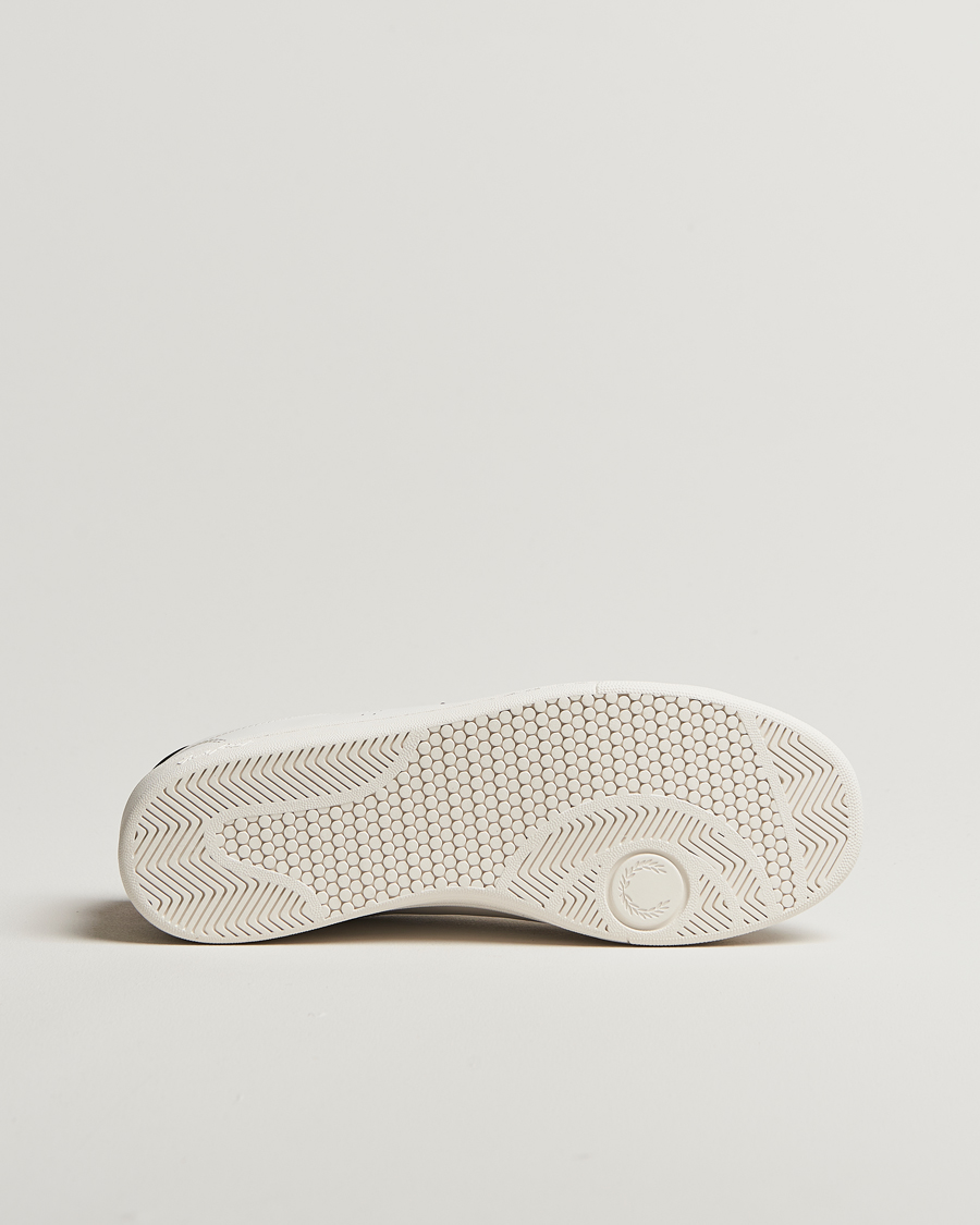 Herre | Sneakers | Fred Perry | B721 Leather Sneaker Snow White/Red