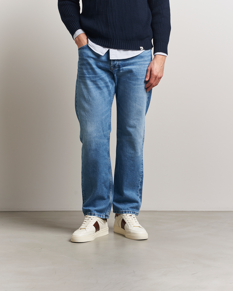 Herre | Sneakers | GANT | Mc Julien Taped Sneaker Off White/Cognac