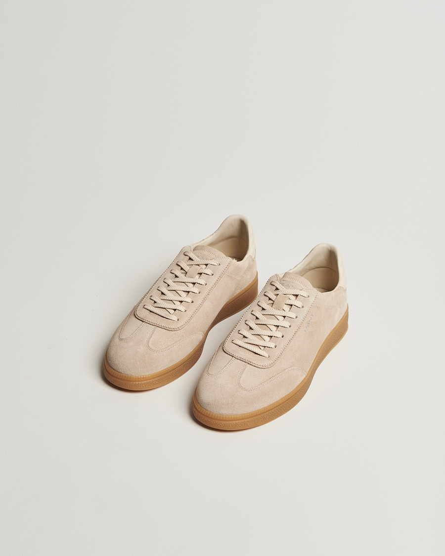 Herre | Sneakers | GANT | Cuzmo Suede Sneaker Beige