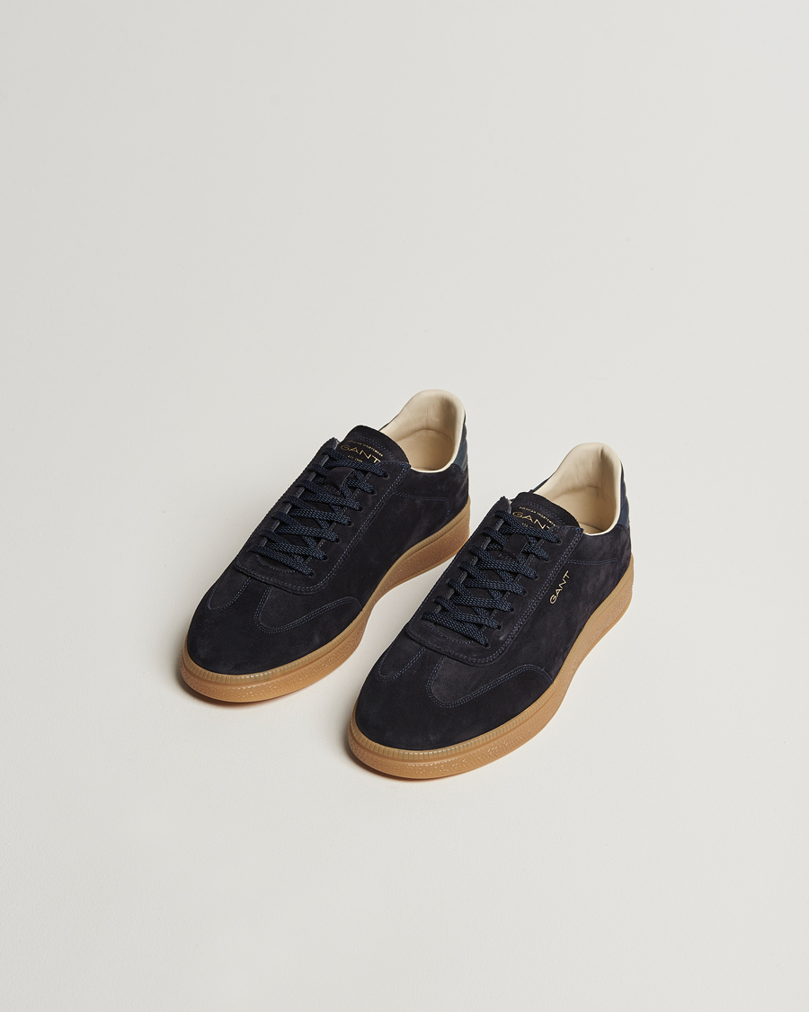 Herre | Sneakers | GANT | Cuzmo Suede Sneaker Marine