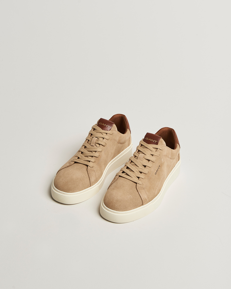 Herre | Sneakers | GANT | Mc Julien Suede Sneaker Dark Khaki