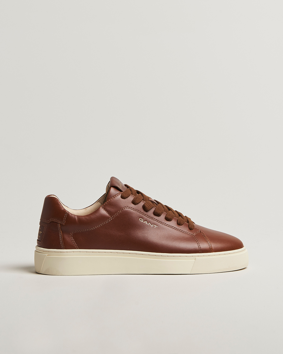 Herre | Sneakers | GANT | Mc Julien Leather Sneaker Cognac