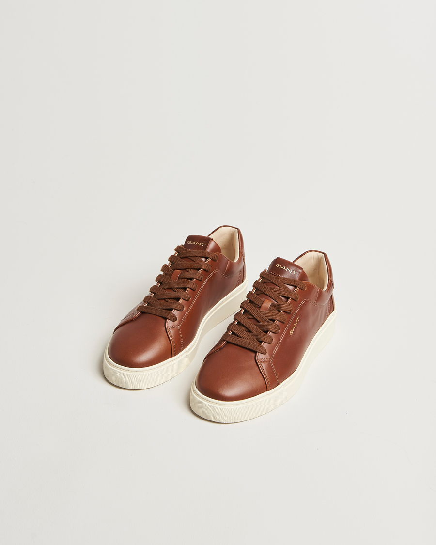 Herre | Sneakers | GANT | Mc Julien Leather Sneaker Cognac