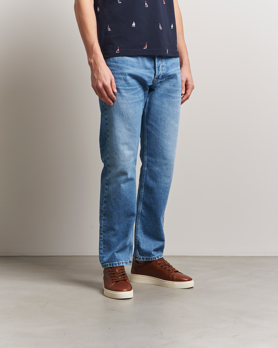 Herre | Sneakers | GANT | Mc Julien Leather Sneaker Cognac
