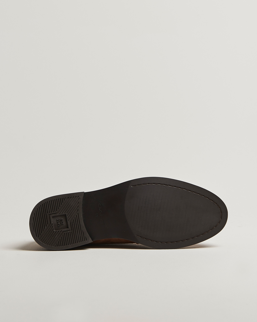 Herre | Derbys | GANT | Bidford Suede Derby Cognac