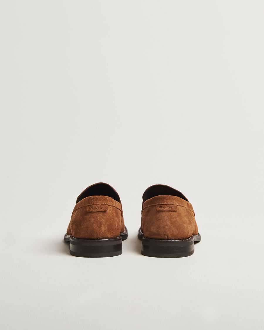 Herre | Loafers | GANT | Lozham Suede Loafer Cognac