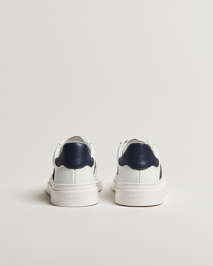 Herre | Sneakers | GANT | Cuzmoon Leather Sneaker White/Marine