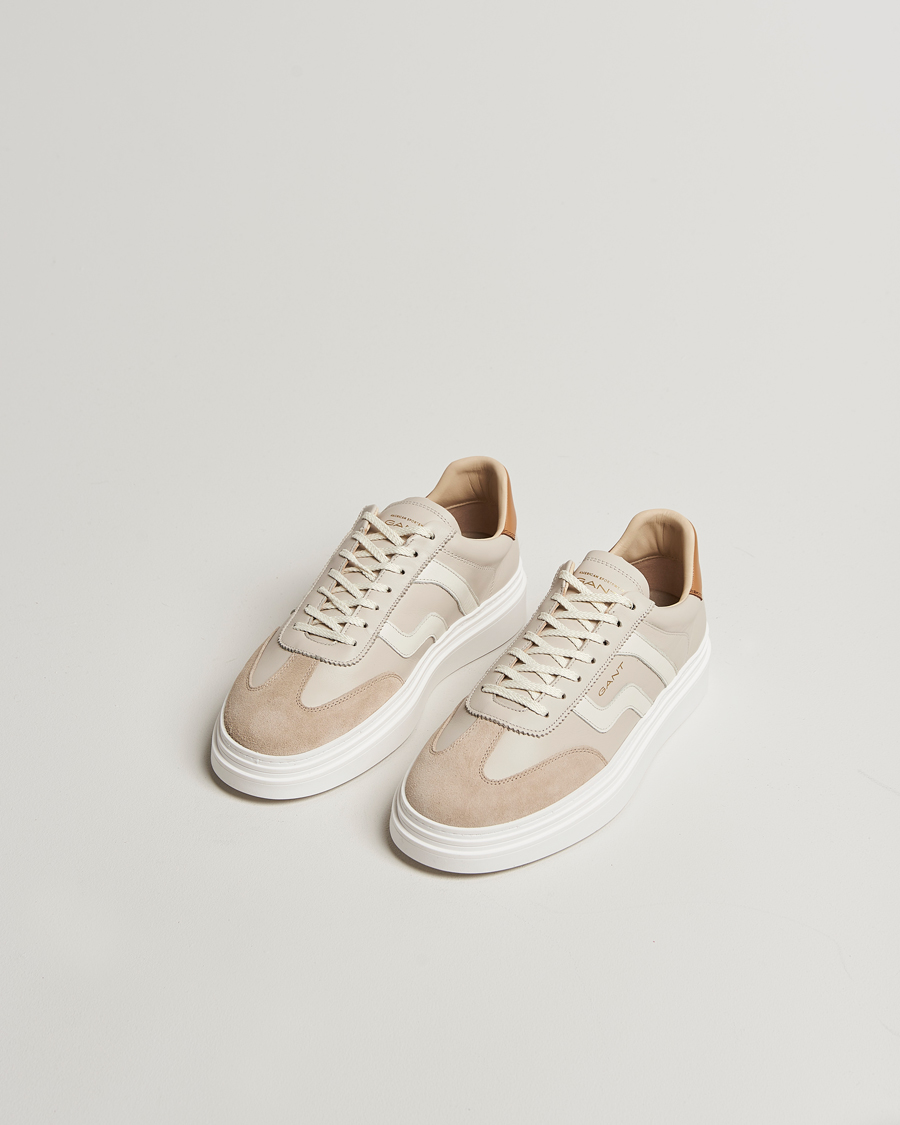 Herre | Sneakers | GANT | Cuzmoon Leather Sneaker Beige/Cream