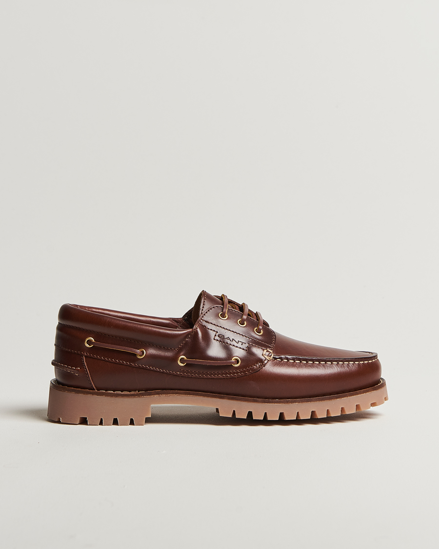 Herre | Seilersko | GANT | Tratton Boat Shoe Cognac