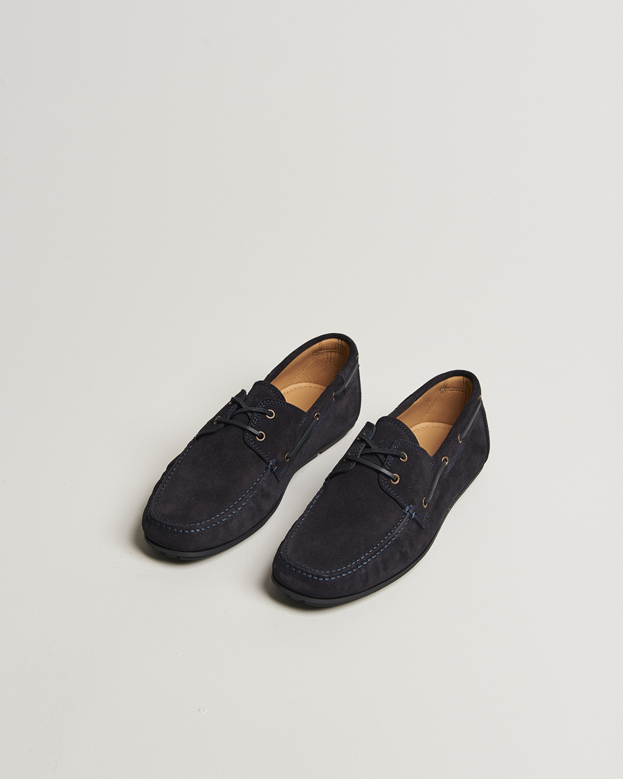Herre | Seilersko | GANT | Wilmon Suede Moccasin Marine