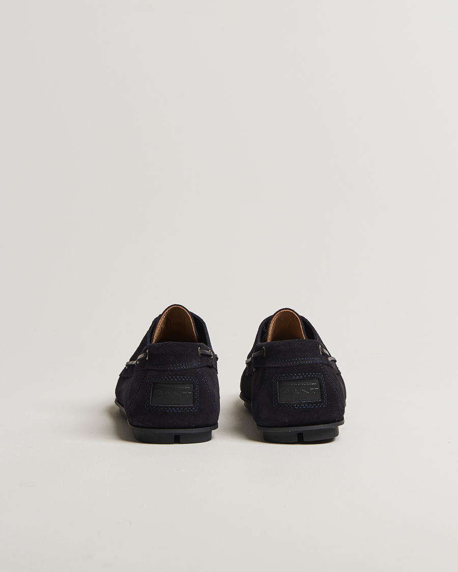 Herre | Seilersko | GANT | Wilmon Suede Moccasin Marine