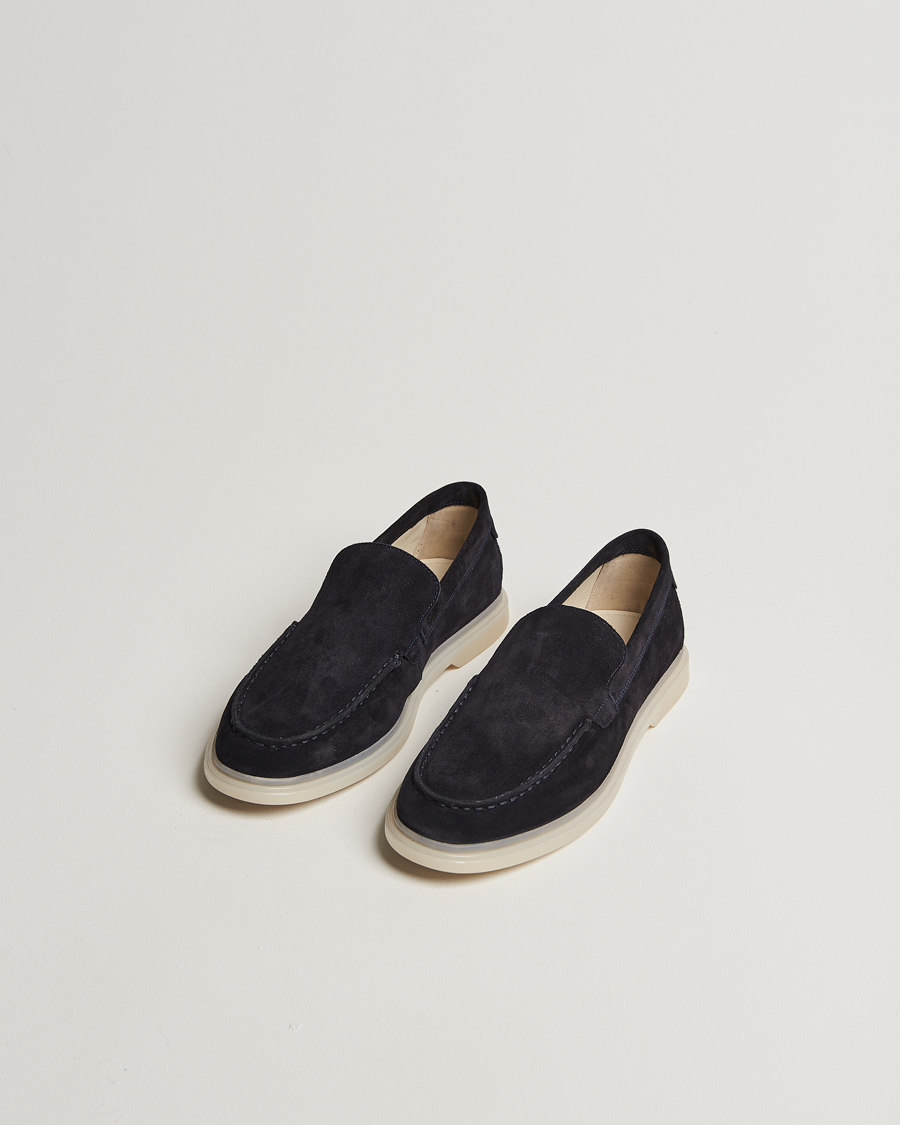 Herre | Loafers | GANT | Boery Suede Loafer Marine