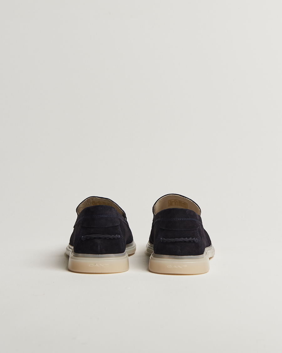 Herre | Loafers | GANT | Boery Suede Loafer Marine