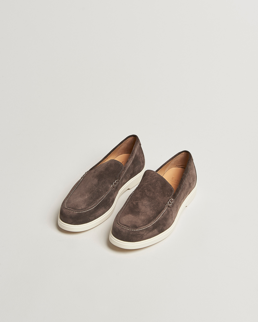 Herre | Loafers | Loake Shoemakers | Tuscany Suede Loafer Anthracite