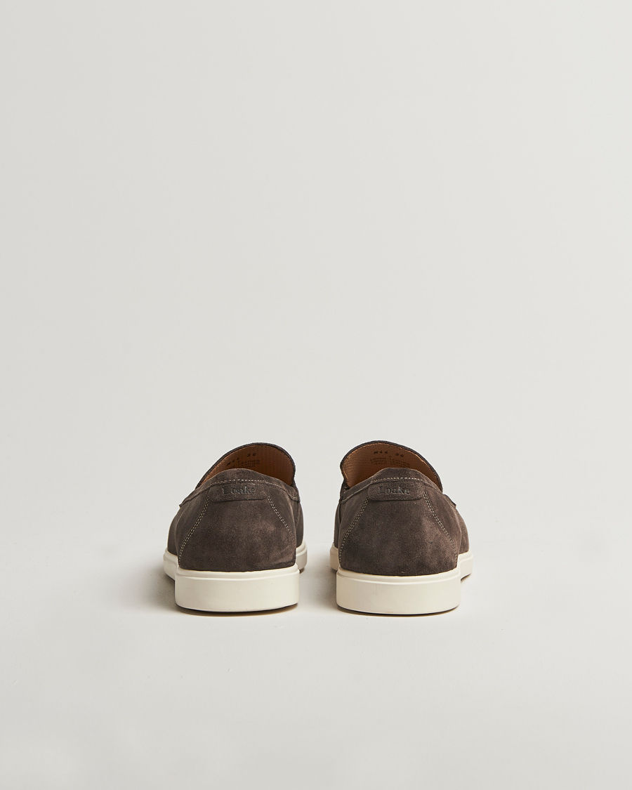 Herre | Loafers | Loake Shoemakers | Tuscany Suede Loafer Anthracite