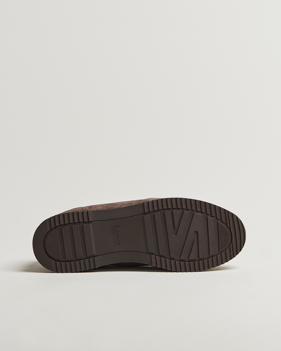 Herre | Sneakers | Loake 1880 | Bannister Running Sneaker Anthracite Suede