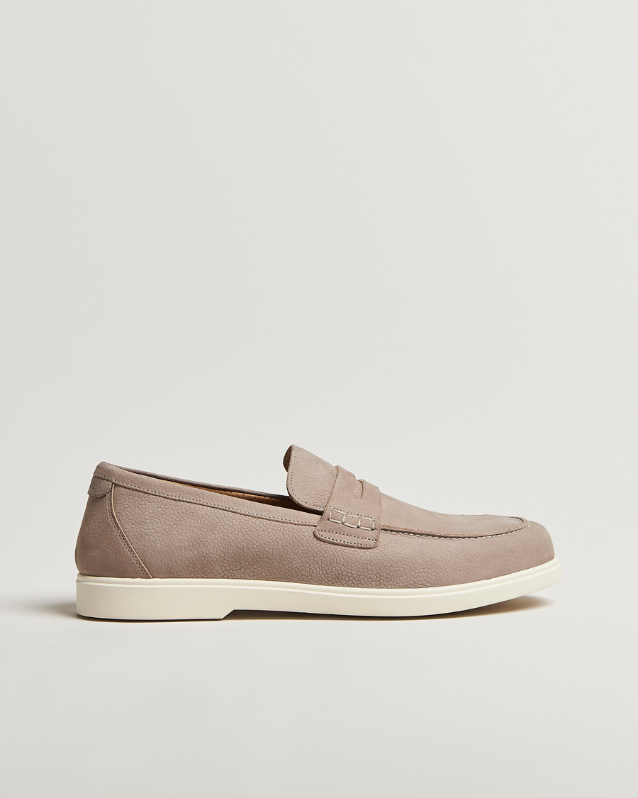 Herre | Loafers | Loake 1880 | Como Nubuck Loafers Grey