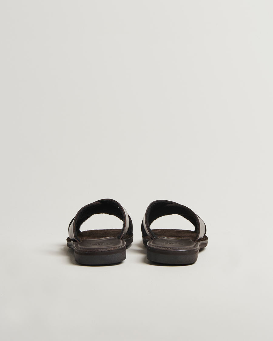Herre | Sandaler og tøfler | Loake 1880 | Gozo Leather Sandal Dark Brown