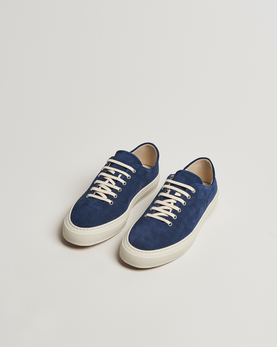 Herre | Sneakers | CQP | Genoa Suede Deck Shoe Indigo