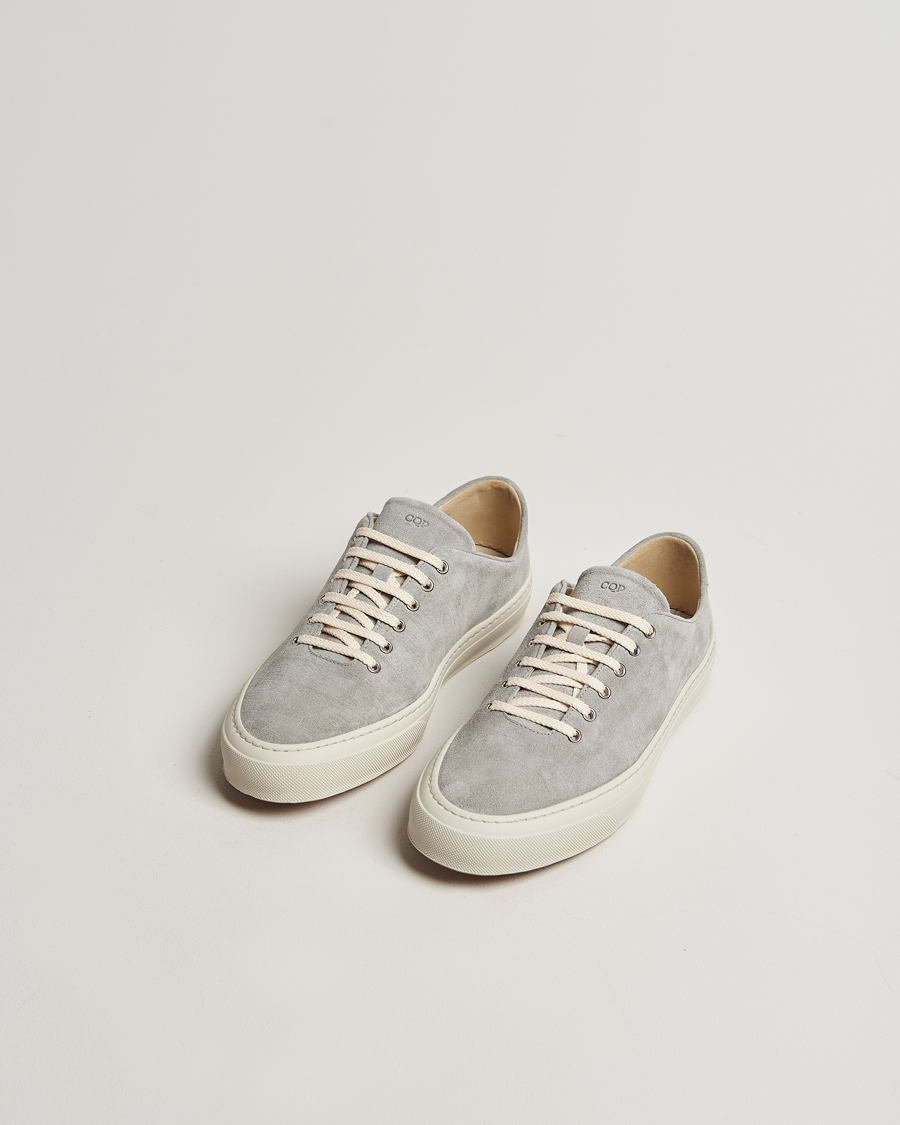 Herre | Sneakers | CQP | Genoa Suede Deck Shoe Oyster Shell
