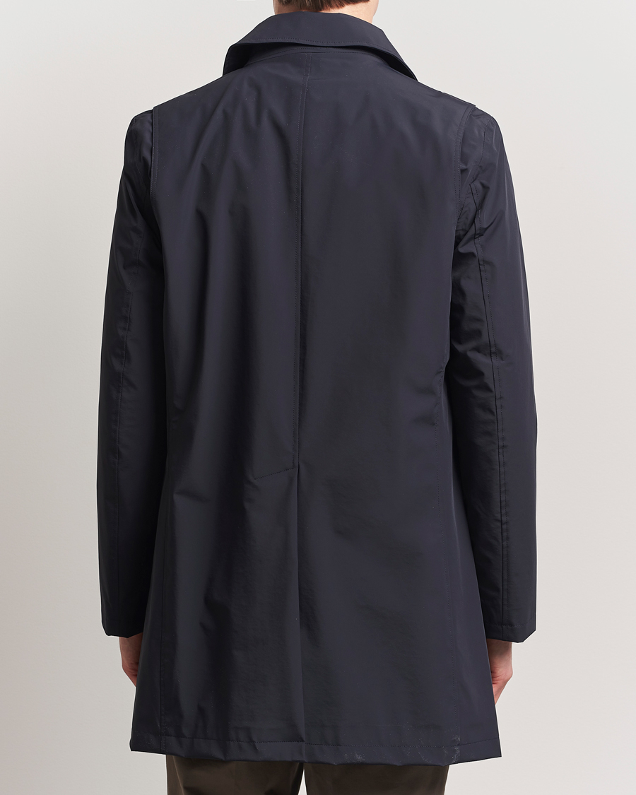 Herre | Jakker | Oscar Jacobson | Nylon Car Coat Navy