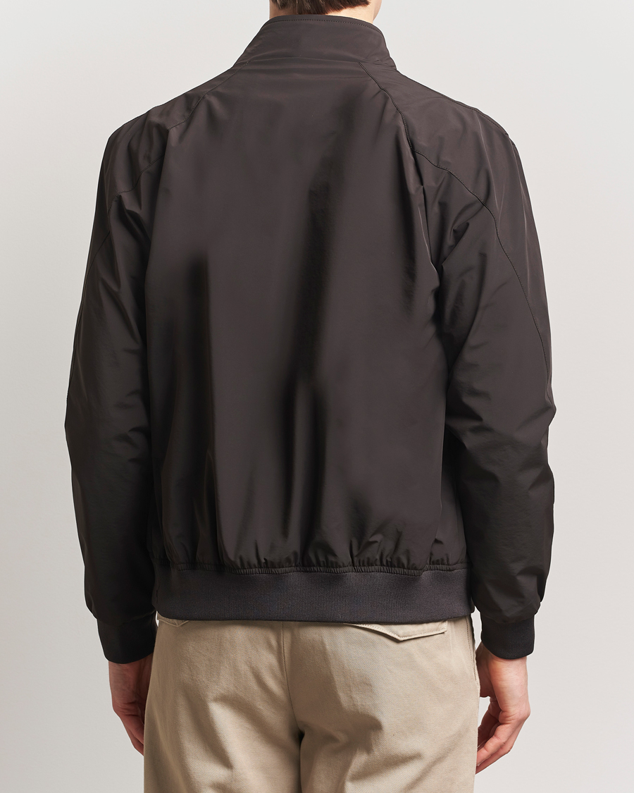 Herre | Jakker | Oscar Jacobson | Bomber Nylon Jacket Brown