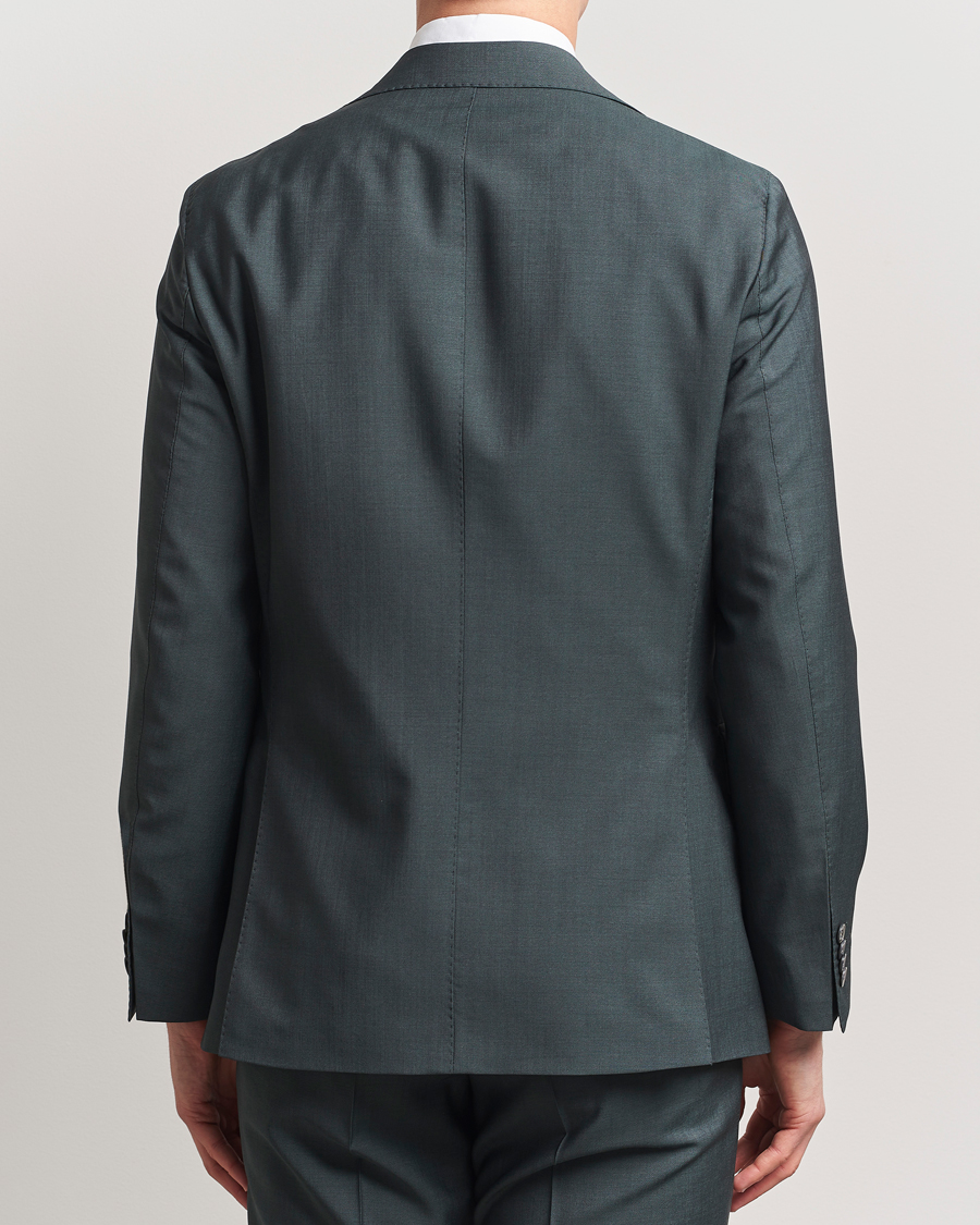 Herre | Dressjakker | Oscar Jacobson | Fogerty Wool/Mohair Suit Blazer Green