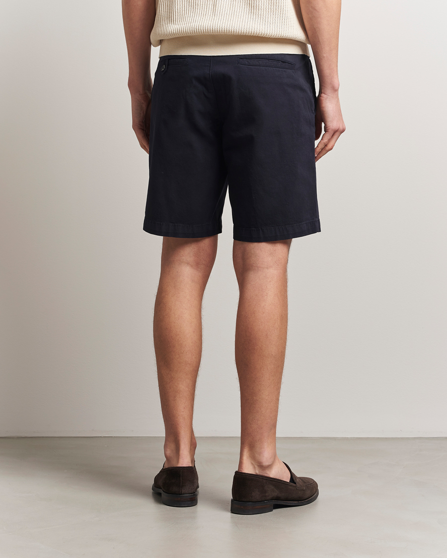 Herre | Shorts | Oscar Jacobson | Poggio Cotton Shorts Navy